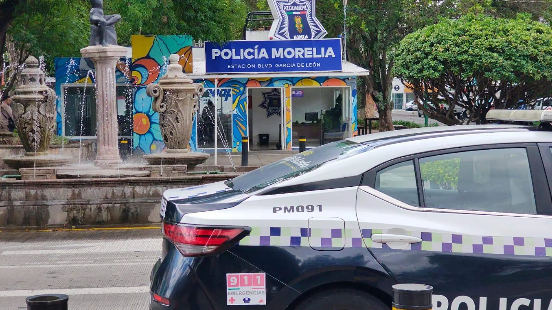 Patrulla de la Policía Morelia